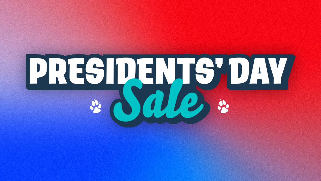 president's day sale banner